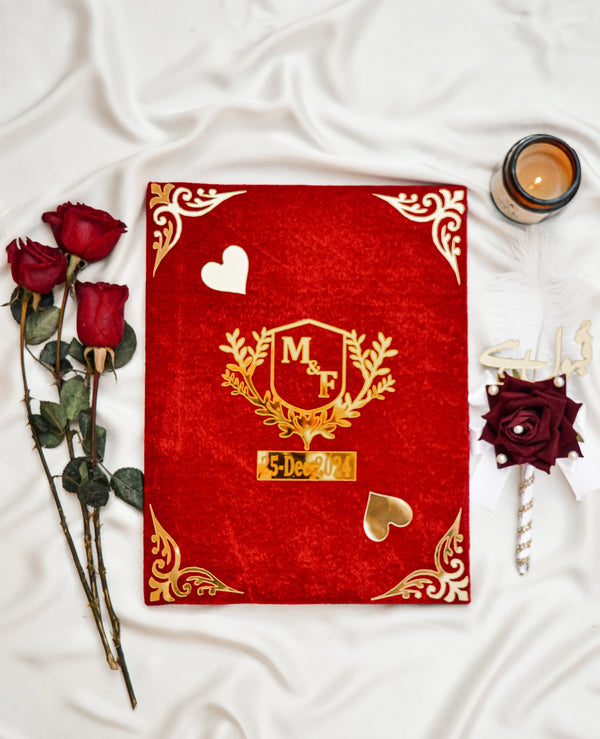 سندِ وفا Nikah Certificate Booklet